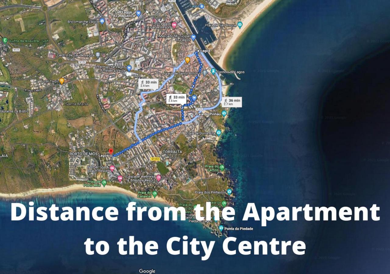 Spacious Near Porto De Mos Beach, Lagos. *
